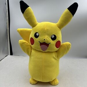 Pokémon Pikachu Talking And Light Up 14" Plush Toy 2021 Tested Working